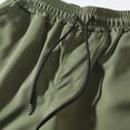 thumbnail image 6 of Gibobby Mens Shorts Elastic Shorts For Men Big And Tall 1Pack Men's Athletic Gym Shorts Basketball Hiking Pants Elastic Waistband with Zipper Pocket(S,AG), 6 of 9