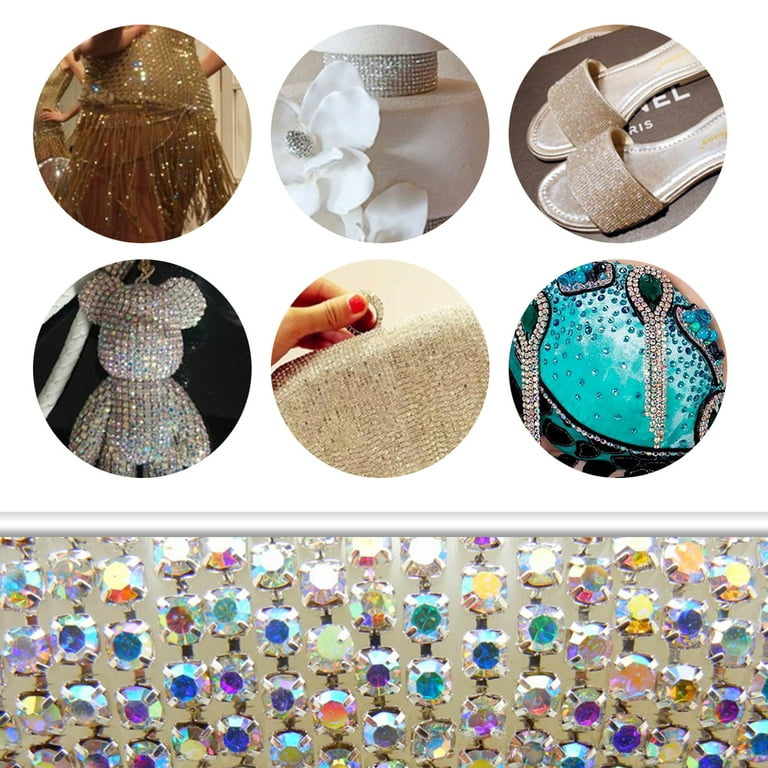 100Pcs Ss12-Ss40 Claw Sew On Rhinestones Mix Color Crystals Stones Strass  Trim Sewing Rhinestones for Clothes Fabric Gems Beads