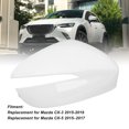 thumbnail image 4 of Tapa de Espejo Lateral, Cubierta de Espejo Blanca para CX-3 2015-2019, CX-5 2015-2017, Cubierta de Espewjo Retrovisor Resistente a la Intemperie, Fácil, 4 of 7