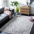 thumbnail image 2 of SAFAVIEH Amsterdam Ruby Animal Area Rug, Ivory/Blush, 6'7" x 9'2", 2 of 8