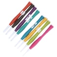 thumbnail image 3 of 8pcs Crochet Hooks Plastic Sweater Needle TPR Colored Weaving Tools for Handicraft Lovers, 3 of 14