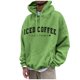 thumbnail image 1 of Unisex Pink Hoodie Iced Coffee Please Thank You Graphic Sweatshirt Cozy and Stylish Pullover, 1 of 4