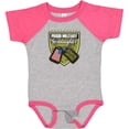 thumbnail image 3 of Inktastic Proud Military Goddaughter Girls Baby Bodysuit, 3 of 5