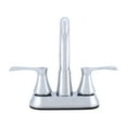 thumbnail image 5 of Wasserman 14167063 Lavatory Bathroom Faucet with LED Light and Pop-Up in Chrome, 5 of 13