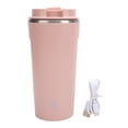 thumbnail image 2 of Taza de Café Mezcladora Auticica, Taza de Mezcla Auticica de Acero inoxidable de 400ml, Taza de Café magnética recargable USB Impermable Vehículos de Oficina Enicina, 2 of 7