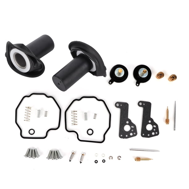 Kit de reparación de carburador para Yamaha, 2 juegos Kit de reparación de carburador Kit de reparación de carburador con émbolo Valor excepcional