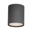 thumbnail image 1 of 6.25 x 5 in. Lightray LED One Light Flush Mount, Architectural Bronze, 1 of 1