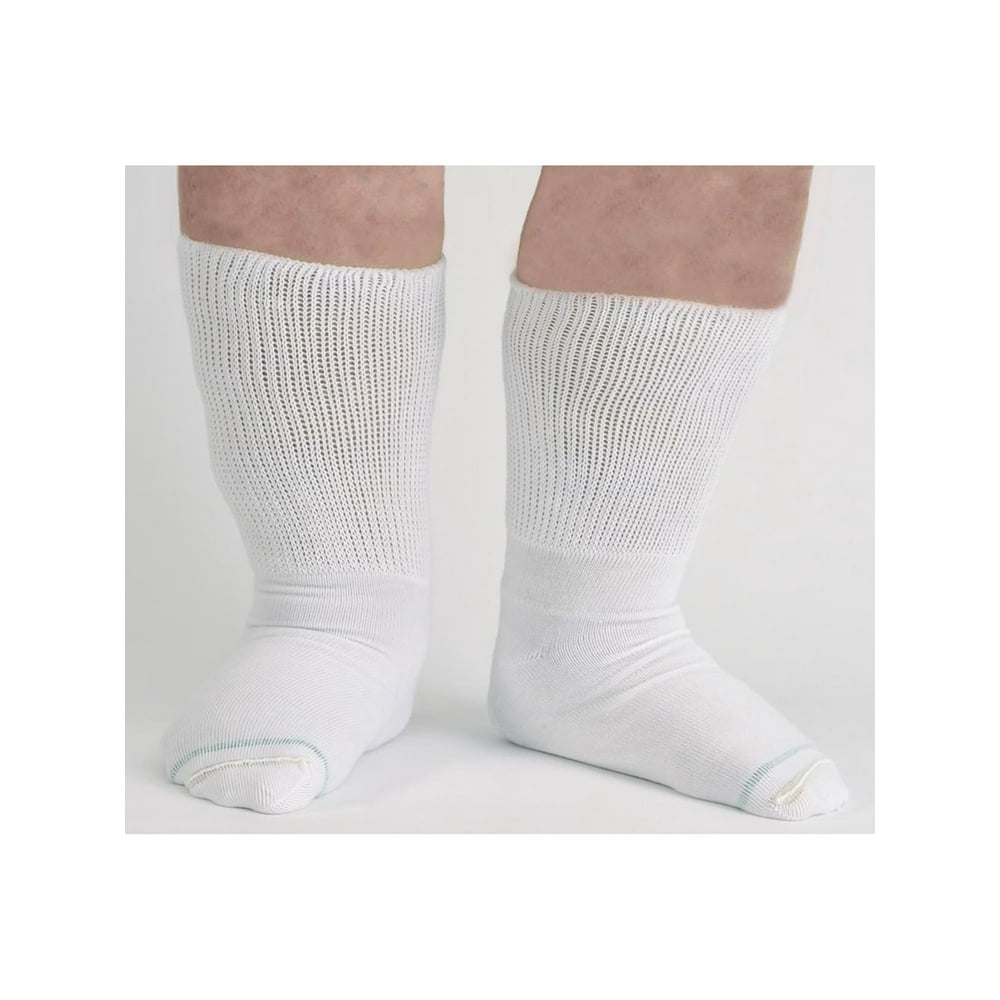 Extra Wide Sock Extra Wide Sock Womens Bariatric Diabetic Crew Socks w/ Extra Wide Calves