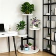 thumbnail image 6 of chaungfeng 3 Tier Plant Stand Indoor, Metal Wood Plant Stands for Indoor Plants Multiple, Corner Tiered Flower Plants Shelf Stand for Living Room Bedroom, 6 of 6