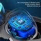 thumbnail image 4 of Auriculares TWS Bluetooth 5.3 Auriculares manos libres Auriculares deportivos impermeables con control táctil con estuche de carga Diseño mecánico Auriculares internos para juegos IPX7 a prueba de, 4 of 8