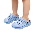 thumbnail image 3 of TIANZEN Kids Sandal Style Summer Garden Indoor Outdoor Slippers For Boys With Breathable Holes And Comfort Kid Slippers Boy, 3 of 9