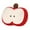 Apple, variant on Luoshdecor Snowman Shape Pillow,9in White Plush Xmas Decorative Pillow Cushion for Home Bed Sofa Party Decoration