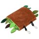 thumbnail image 1 of 5Pcs Hamster Sugar Glider Hanging Cage Accessories Set Leaf Wood Design Small Animal Hammock Channel, 1 of 5