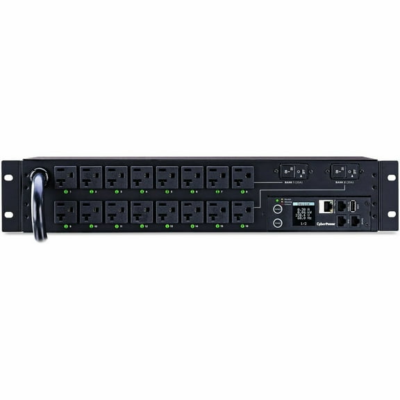 CyberPower PDU41003 16-Outlets Power Distribution Unit, 12ft Cord