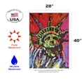 thumbnail image 2 of Toland Home Garden Statue of Liberty Patriotic Flag Double Sided 28x40 Inch, 2 of 5