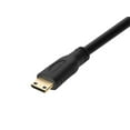 thumbnail image 3 of Monoprice High Speed HDMI Cable - 6 Feet - Black | Blackwith HDMI Mini Connector, 4K @ 24Hz, 10.2Gbps, 30AWG, 3 of 6