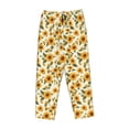 thumbnail image 6 of Fotbe Classical Cute Sunflower Women's Pajama Pants,Sleepwear Pants,Pj Bottoms Drawstring And Pockets-Medium, 6 of 7