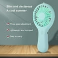 thumbnail image 3 of TINKER Big Strong Wind Holding Small Fan Desktop Mini USB Fan Outdoor Portable Two-purpose Rechargeable Small Fan (built-in Battery 800mAh), 3 of 5