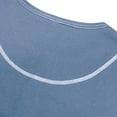 thumbnail image 5 of UVEASISHA Cotton Henley Shirt for Men Raglan Long Sleeve Casual T Shirt Soft Comfy Lounge Tshirt Blue XL, 5 of 8