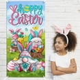 thumbnail image 2 of 6x3 Ft Happy Easter Door Cover Easter Bunny Door Cover Egg Easter Door Banner Party Accessory Hanging Banner Sign Decoration for Spring Indoor Outdoor Easter Door Decoration, 2 of 4