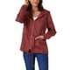 thumbnail image 1 of Inspire Chic Abrigos de Lluvia para Mujeres Impermeables con Capucha Chaquetas Ligeras de Lluvia Rompevientos Abrigo con Bolsillos para Exterior L Rojo Vino, 1 of 6