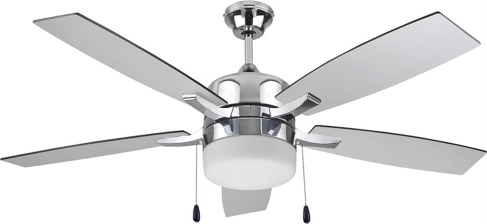 Hardware House Breckenridge 52," 5 Blade, Triple Mount Ceiling Fan 25-1945 with Chrome Finish - image 2 of 2