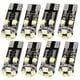 thumbnail image 1 of Coche Interior Panel Tablero Giro Blanco T10 8 Leds Canbus Lateral Luz de Posición Techo 1210 SMD Puerta Bombilla Base W5W 168 194 Enchufe 8Pcs 12V, 1 of 1
