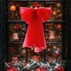 thumbnail image 4 of Adornos navideños, adornos navideños, regalos navideños, adornos navideños, lazo de nieve, adornos para árboles de Navidad, diseño de escenas de belleza para ventanas colgantes, lazo de malla, 4 of 6