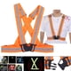 thumbnail image 3 of Rayas de equipo de chaleco de alta visibilidad de seguridad reflectante ajustable Tmvgtek 1fm4sq4nh8tm2gt1D03, 3 of 7
