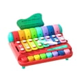 thumbnail image 4 of Xilófono 2 En 1 Para Niños, Instrumento Musical Interactivo Para Niños, Regalos Para Bebés 8 llaves, 4 of 9