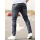 thumbnail image 5 of Jeans De Hombre De Corte Ajustado Casual A La Moda, 5 of 7