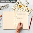 thumbnail image 4 of FORMRS 1-Subject Spiral Notebook 8" x 5" College Ruled 60 Refillable Sheet A5 Hard Cover, 2 Pack, Halloween Cute Ghosts, 4 of 7