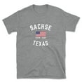 thumbnail image 1 of Sachse Texas Patriot Men's Cotton T-Shirt, 1 of 1