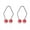 Red, variant on ZPAQI Trendy Lip Piercing Jewelry Pearls Face Muscle Exerciser Cheeks Dimple Maker For Valentine's Day Gift
