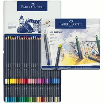 Faber-Castell 60 Ct Polychromos Artists Color Pencil Tin - Walmart.com