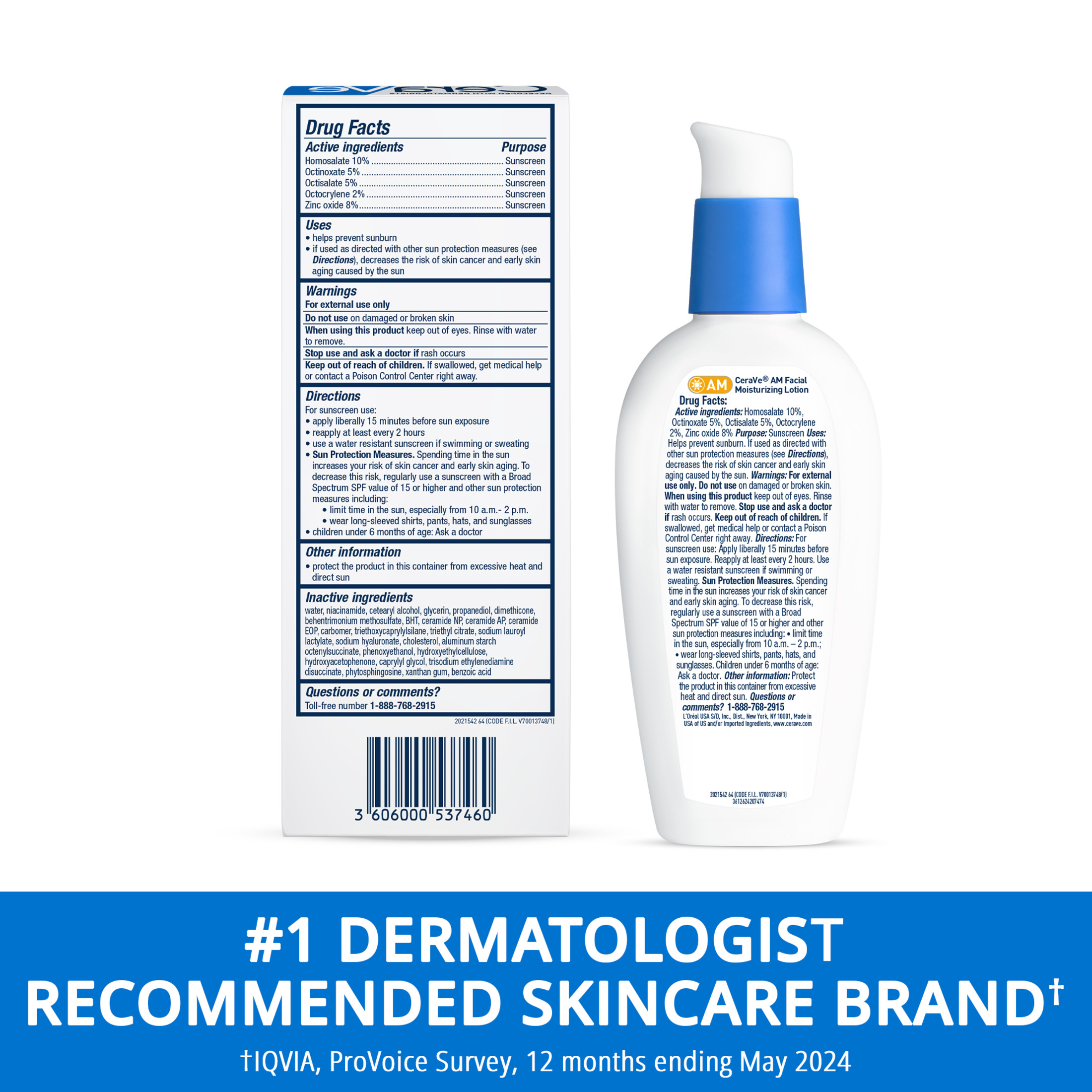 CeraVe AM Face Moisturizer SPF 30, 3 oz photo 8