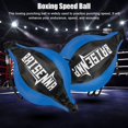 thumbnail image 2 of Double End Punching Ball, Boxing Speed Ball Leather Boxing Ball for Gym MMA Boxing Sports Punch Bag，Perfect for Reaction, Agility, Punching Speed, Fight Skill, 2 of 9