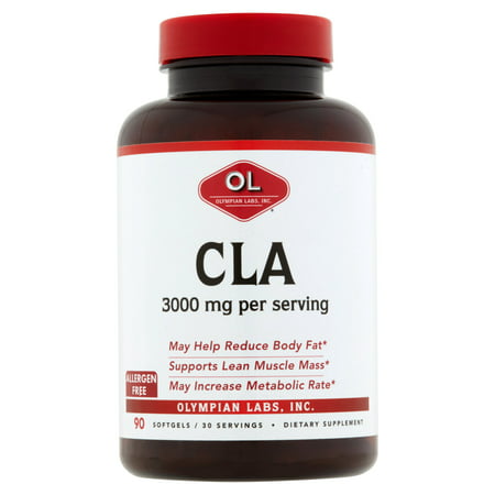  CLA 3000 mg gélules 90 count