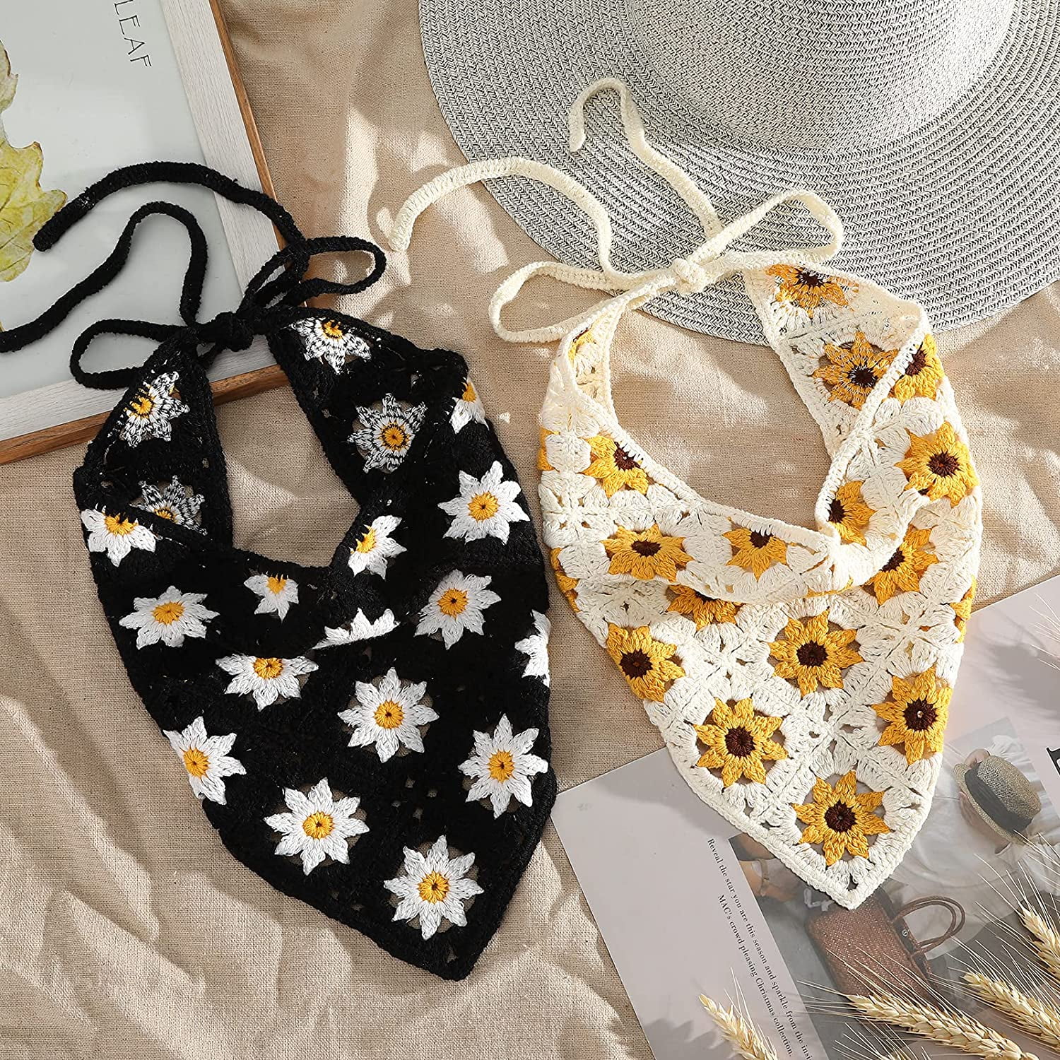 thin headband Blu Daisies thin headband Blu Daisies