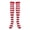Red, white, variant on BESTOYARD Christmas Red and White Striped Thigh High Over Knee Socks for Women and Girls, Average Size, Holiday Festive Stockings