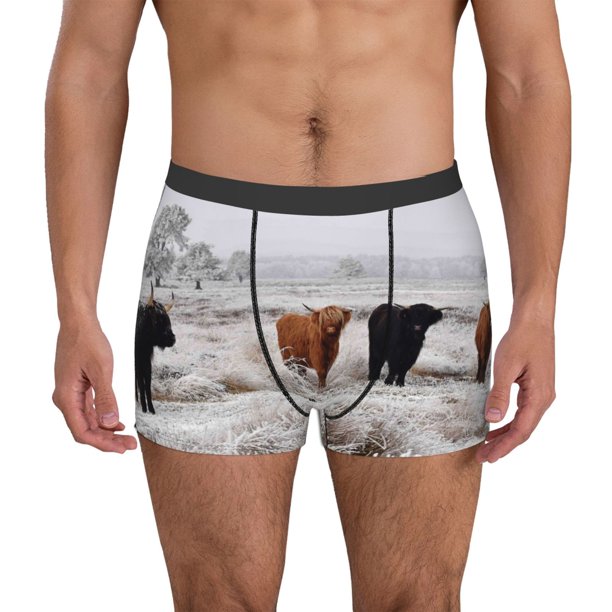 Fotbe Yak Calzoncillos Tipo Boxer con Bolsa de Soporte Total para Hombre, X-Temp Fresco, Transpirable y de Secado Rápido-X-Large