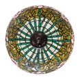 thumbnail image 3 of 16" Wide Tiffany Cabbage Rose Fan Light Fixture, 3 of 7