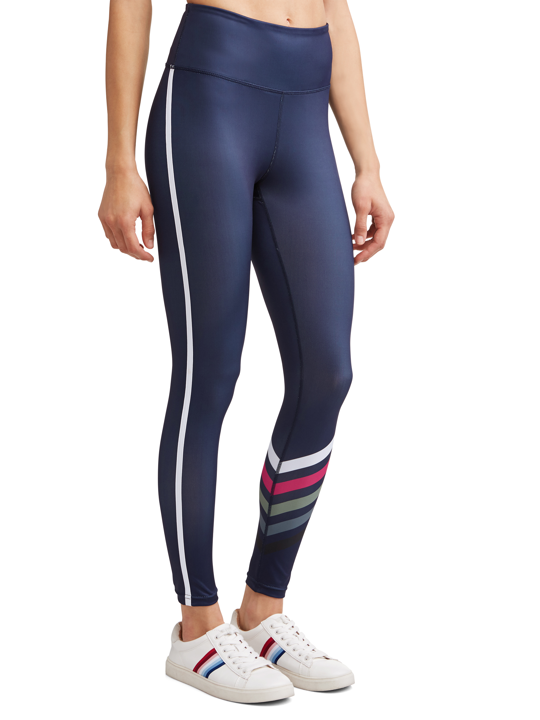 EV1 from Ellen DeGeneres Graphic Stripe Legging Women's (Evening Blue) - image 2 of 6