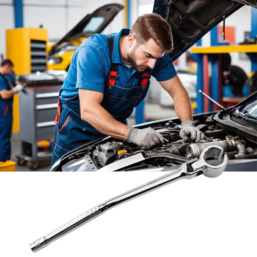 PatungKu Compact 7/8in Oxygen Sensors Socket Wrench Universal Fit Auto Maintenance Tool