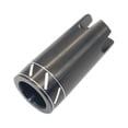 thumbnail image 2 of koolsoo Fishing Rod Gimbal Metal Pole Cap for Rod Holder DIY Rod Building Rod Repair Black, 2 of 9