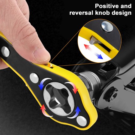 Car Scissor Jack Ratchet Wrench Tire Wheel Lug Handle Labor-saving Repair Tool