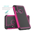 thumbnail image 3 of Case for Motorola Moto G Power 2020, Case for Moto G Power 6.4", Njjex Shock Absorbing Dual Layer Silicone & Plastic Bumper Rugged Grip Hard Protective Cases Cover for Moto G Power (2020) -Rose, 3 of 4