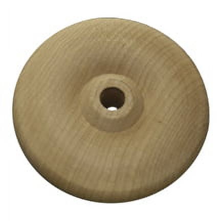 4 Pcs 3" Toy Wheels 3/4" thickHole size 3/8"Use AP3000, AP3030 or AP3500 Axle pegs for 3/8 holes.