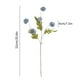 thumbnail image 3 of Flores Artificiales De Plástico 1 pieza de flor artificial de diente de león de plástico azul con 5 capullos para decoración del hogar. Flores artificiales de seda para jardín. Rkxzt, 3 of 9