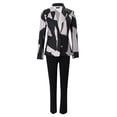 thumbnail image 6 of TAIAOJING Two Piece Outfits For Women Business Work Suit Set Open Front Blazer and Pants for Office Lady Slim Fit ElastPant 2 Piece, 6 of 7